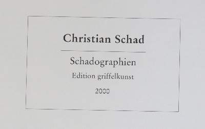 Bild Nr.7: 145-2992 Schad, Christian: (Photografs)