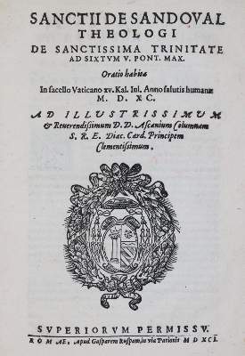 Bild Nr.1: 145-300 Sandoval,S.de.: (Alte Drucke, Handschriften und Theologie)