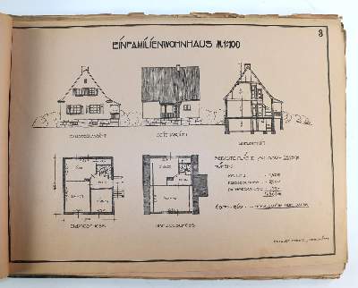 Bild Nr.3: 145-3043 Architekturzeichnungen.: (Varia, Architektur)