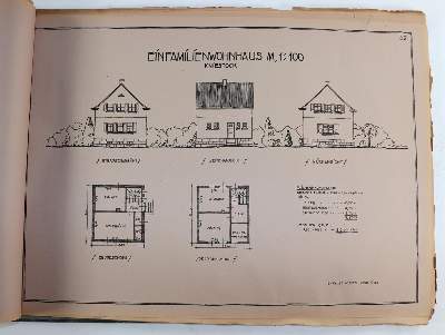 Bild Nr.9: 145-3043 Architekturzeichnungen.: (Varia, Architektur)