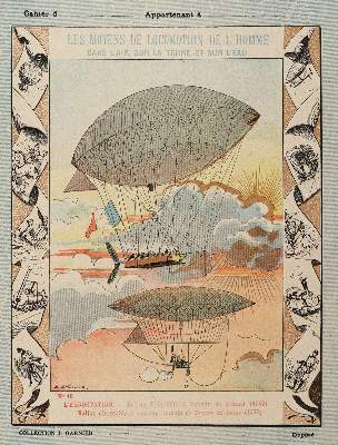 Bild Nr.2: 145-3052 Ballonfahrt und Automobil.: (Varia)