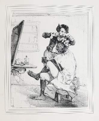 Bild Nr.1: 145-3056 Friseur und Barbier.: (Varia, Berufe)