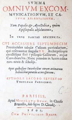 Bild Nr.1: 145-309 Severt,J.: (Alte Drucke, Handschriften und Theologie)