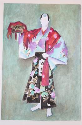 Bild Nr.7: 145-3097 Theater in Japan.: (Varia, Film - Theater - Tanz)