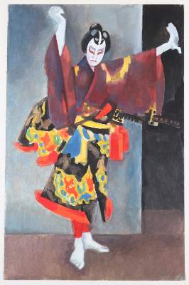 Bild Nr.8: 145-3097 Theater in Japan.: (Varia, Film - Theater - Tanz)