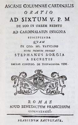 Bild Nr.1: 145-310 Colonna,A.: (Sixtus V., Papst)