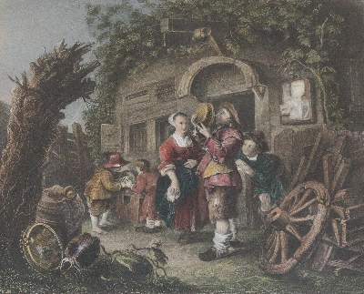 Bild Nr.1: 145-3101 Wirtshausszenen.: (Varia, Genre)