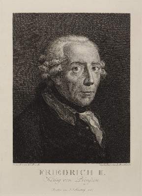Bild Nr.1: 145-3179 Buchhorn, Ludwig: (Varia, Portrait, Friedrich II.)