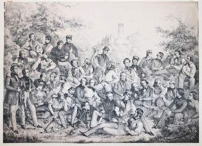 Bild Nr.1: 145-3209 Corps Saxo Rehnania: (Varia, Studentika und Hochschulen)
