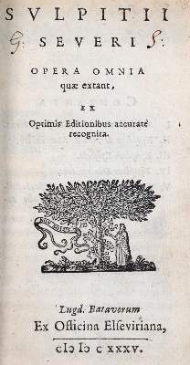 Bild Nr.1: 145-323 Sulpicius,S.: (Old and rare books, manuscripts)