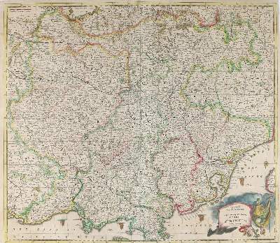 Bild Nr.1: 145-3282 Deutschlandkarten.: (Deutschland)