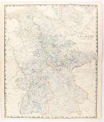 Bild Nr.2: 145-3282 Deutschlandkarten.: (Deutschland)