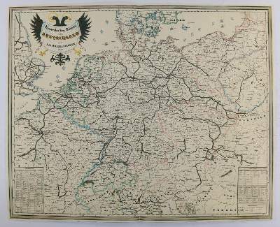 Bild Nr.5: 145-3282 Deutschlandkarten.: (Deutschland)