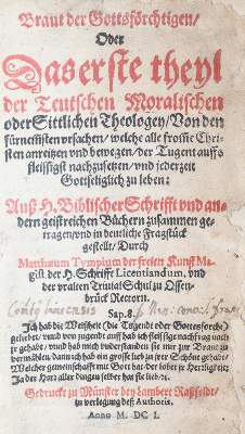 Bild Nr.1: 145-339 Tympe,M.: (Old and rare books, manuscripts)