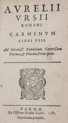 Bild Nr.1: 145-340 Aurelio Ursius (d.i. M.V.Barberini).: (Urban VIII, Papst)