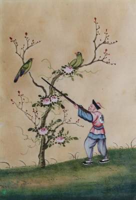 Bild Nr.3: 145-3415 Vogeljagd.: (Ausland, China)