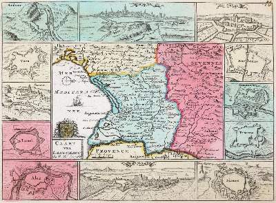 Bild Nr.1: 145-3423 Languedoc, Lothringen und Provence.: (Ausland, Frankreich)