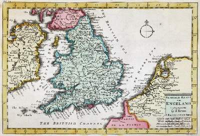 Bild Nr.1: 145-3434 Antike Karten Schottland und England.: (Ausland, Grossbritannien)
