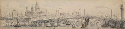 Bild Nr.1: 145-3441 London mit St. Pauls Cathedral.: (Ausland, Grossbritannien)