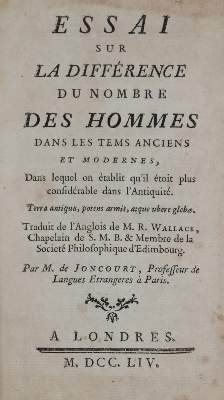 Bild Nr.1: 145-351 Wallace,R.: (Old and rare books, manuscripts)