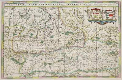Bild Nr.1: 145-3562 Saltzburg Archiepiscopatus et Carintha Ducatus.: (Ausland, Österreich, Salzburg)