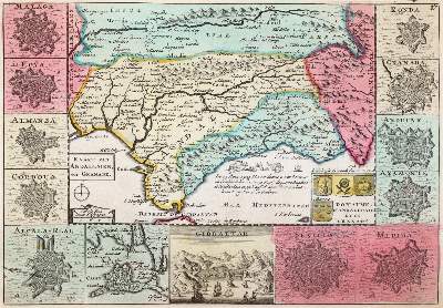 Bild Nr.1: 145-3612 Andalusien und Gibraltar.: (Ausland, Spanien)
