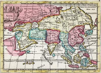 Bild Nr.3: 145-3621 Europa, Asien und Afrika.: (Ausland, Weltkarten)