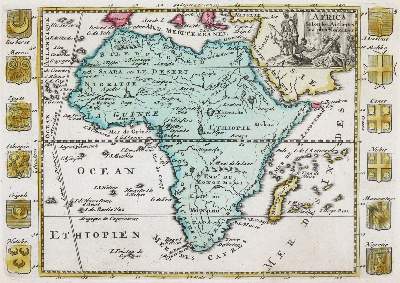 Bild Nr.5: 145-3621 Europa, Asien und Afrika.: (Ausland, Weltkarten)