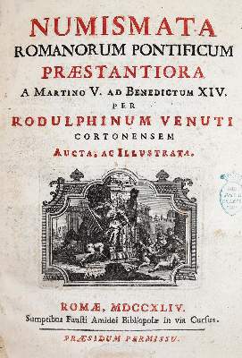 Bild Nr.1: 145-364 Venuti,R.: (Numismatik u. Siegelkunde, Medaillen)