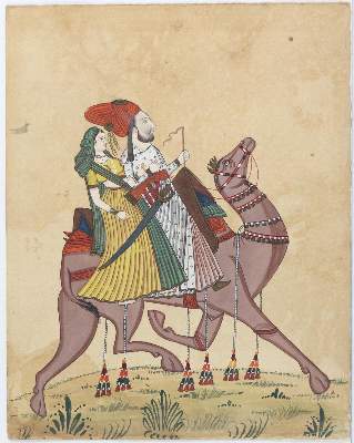 Bild Nr.1: 145-3670 Indopersischer Kulturkreis.: (Künstlergraphik, Asien, Miniaturen)