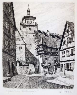 Bild Nr.1: 145-3678 Bach, Rheinhold: (Künstlergraphik)