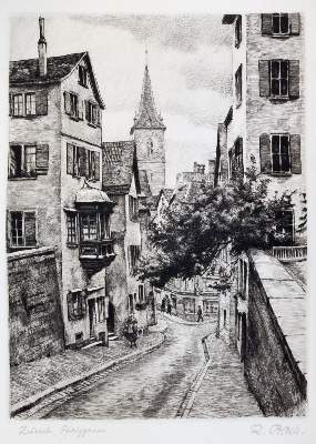 Bild Nr.5: 145-3678 Bach, Rheinhold: (Künstlergraphik)