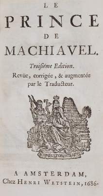 Bild Nr.1: 145-368 Machiavelli,(N.).: (Politik und Staatswissenschaften)