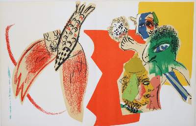 Bild Nr.1: 145-3821 Chagall, Marc: (Künstlergraphik)
