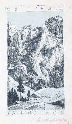 Bild Nr.35: 145-3950 Exlibris.: (Künstlergraphik, Exlibris)