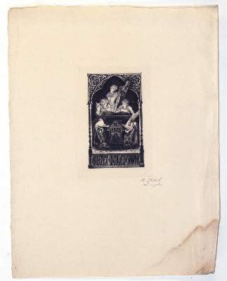 Bild Nr.4: 145-3951 Exlibris.: (Künstlergraphik, Exlibris)