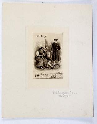 Bild Nr.6: 145-3951 Exlibris.: (Künstlergraphik, Exlibris)