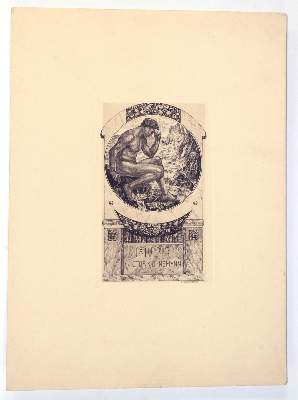 Bild Nr.8: 145-3951 Exlibris.: (Künstlergraphik, Exlibris)