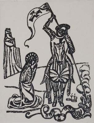 Bild Nr.2: 145-3952 Georg, Heiliger.: (Künstlergraphik, Exlibris)