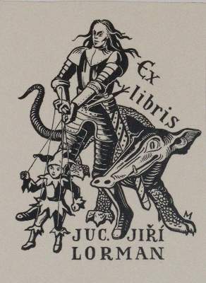 Bild Nr.8: 145-3952 Georg, Heiliger.: (Künstlergraphik, Exlibris)