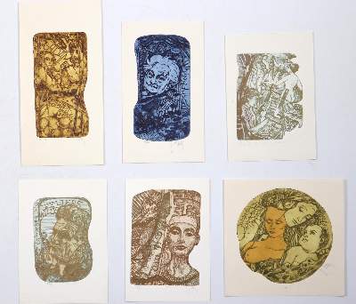Bild Nr.2: 145-3953 Hlavaty, Pavel: (Künstlergraphik, Exlibris)