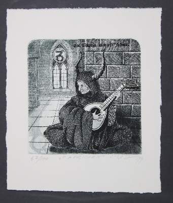 Bild Nr.100: 145-3954 Konvolut: (Künstlergraphik, Exlibris)