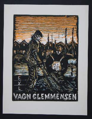 Bild Nr.108: 145-3954 Konvolut: (Künstlergraphik, Exlibris)