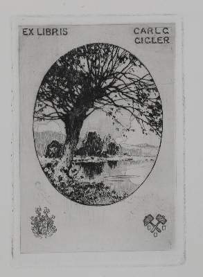 Bild Nr.18: 145-3954 Konvolut: (Künstlergraphik, Exlibris)