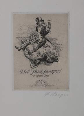 Bild Nr.31: 145-3954 Konvolut: (Künstlergraphik, Exlibris)