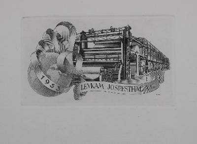 Bild Nr.35: 145-3954 Konvolut: (Künstlergraphik, Exlibris)