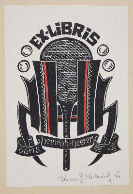 Bild Nr.47: 145-3954 Konvolut: (Künstlergraphik, Exlibris)