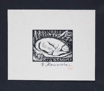 Bild Nr.51: 145-3954 Konvolut: (Künstlergraphik, Exlibris)