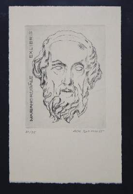 Bild Nr.77: 145-3954 Konvolut: (Künstlergraphik, Exlibris)