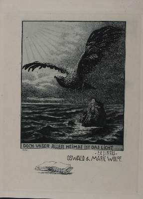 Bild Nr.8: 145-3954 Konvolut: (Künstlergraphik, Exlibris)